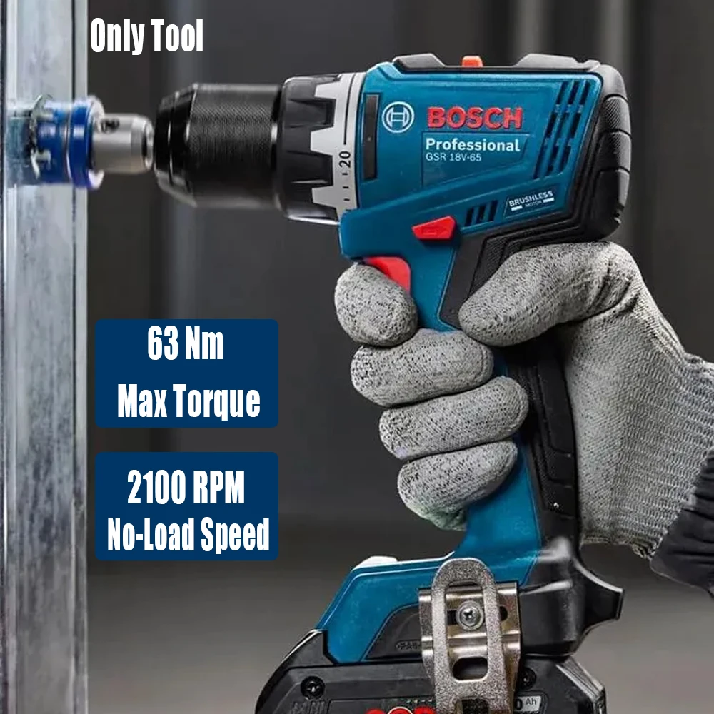 Power Tools For Woodworking - Perceuse électrique sans fil Bosch GSR