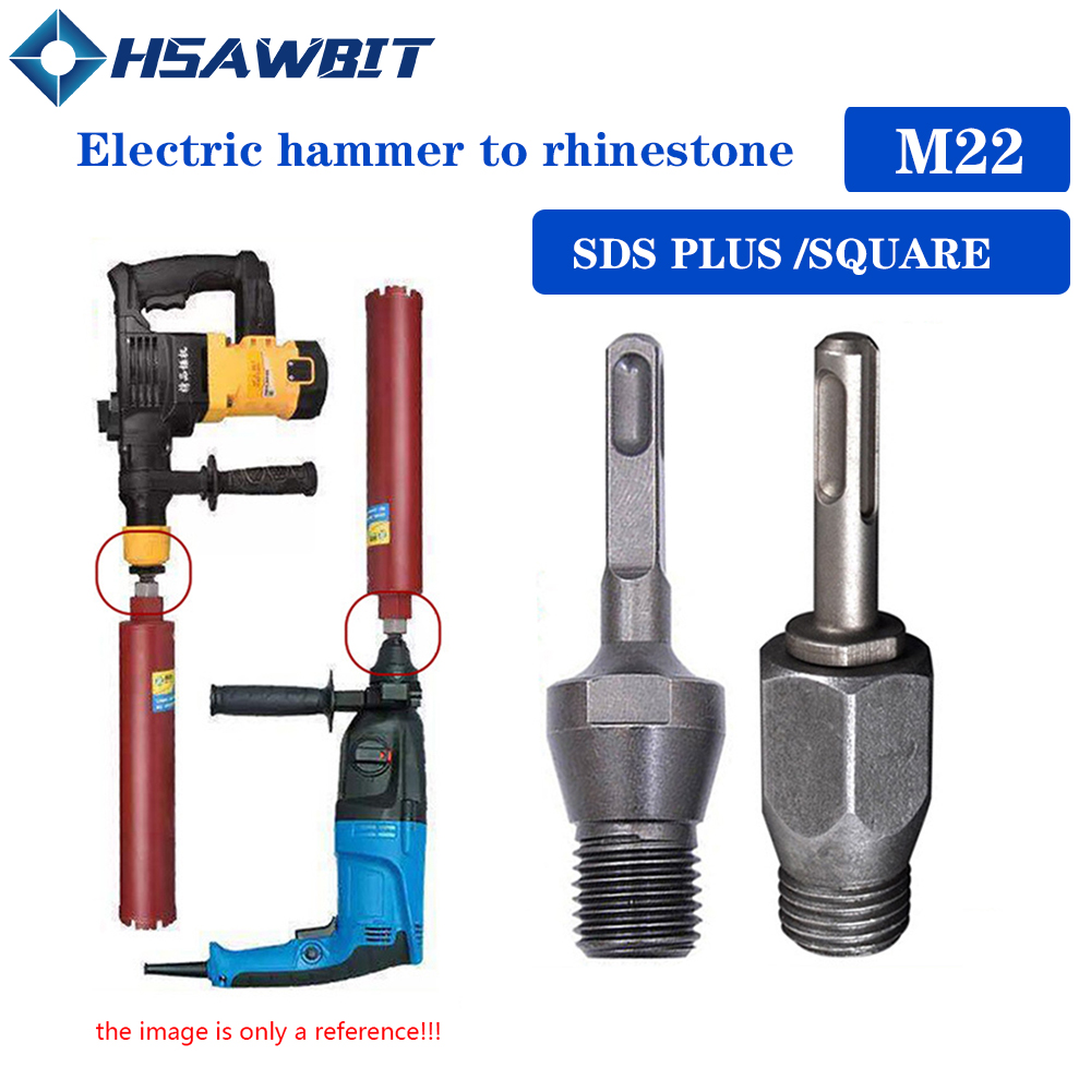 Hammer Drill Sds - Adaptateur d'arbre pour marteau électrique M22,
