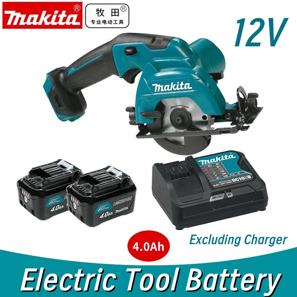 Makita Drill Hp1640 - Batterie au lithium rechargeable 12V 4000mAh