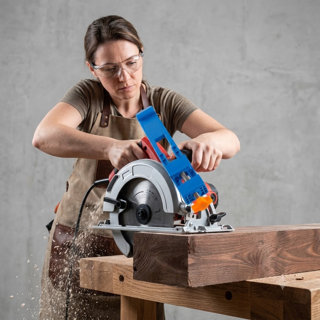 Power Tools For Woodworking - Scie circulaire électrique en ABS durable,