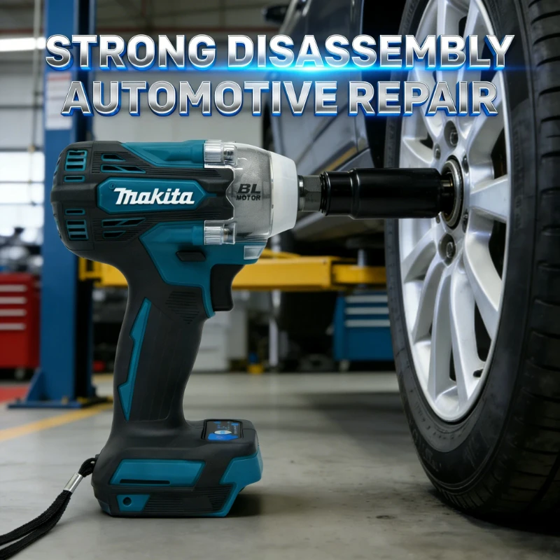 Power Tools Impact Wrench - Clé à chocs sans fil Makita