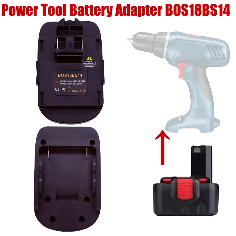 Power Tools Battery Adapter - Adaptateur de batterie BOS18BS14 pour outils