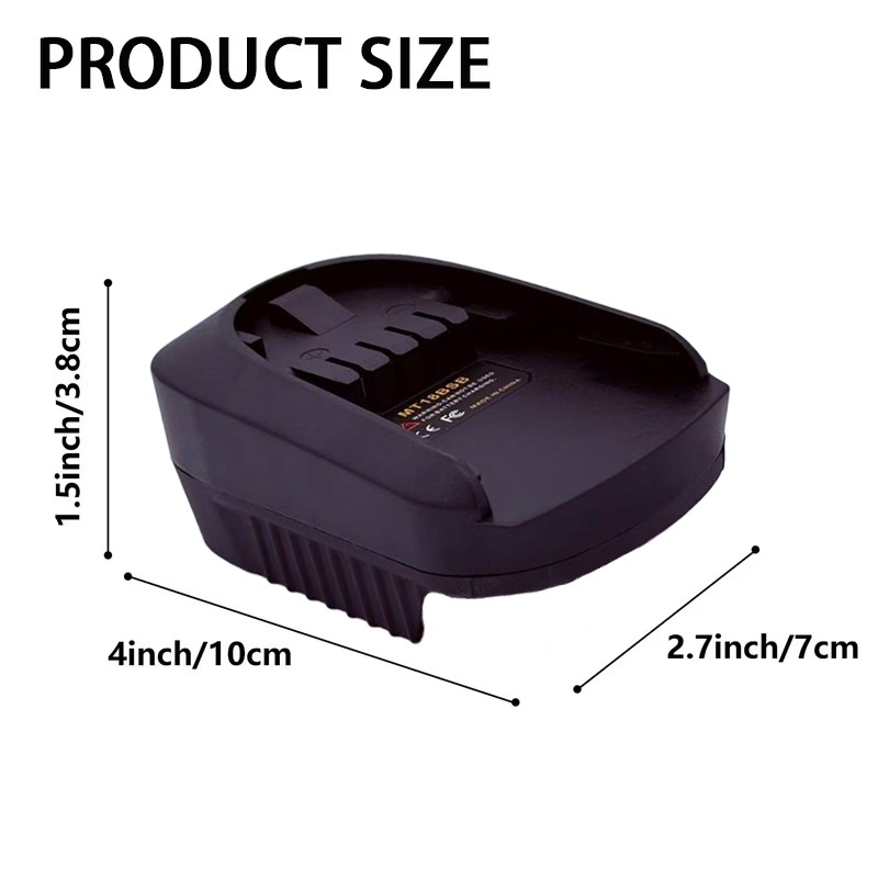 ALASICKA MT18BSB adaptateur de - Power Tools Battery Adapter avis et prix