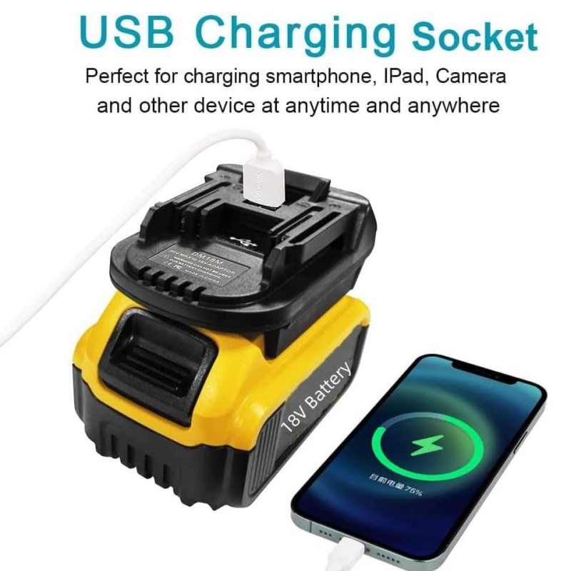 Adaptateur de batterie au Lith - Power Tools Battery Adapter avis et prix