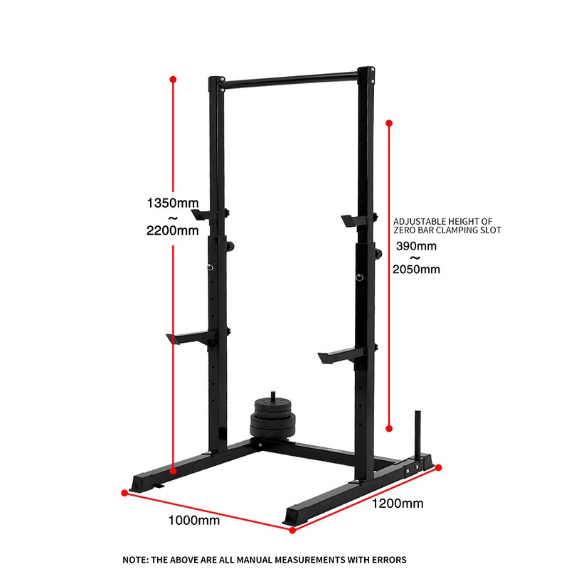 Support de Squat Réglable de H - Power Tools Training avis et prix