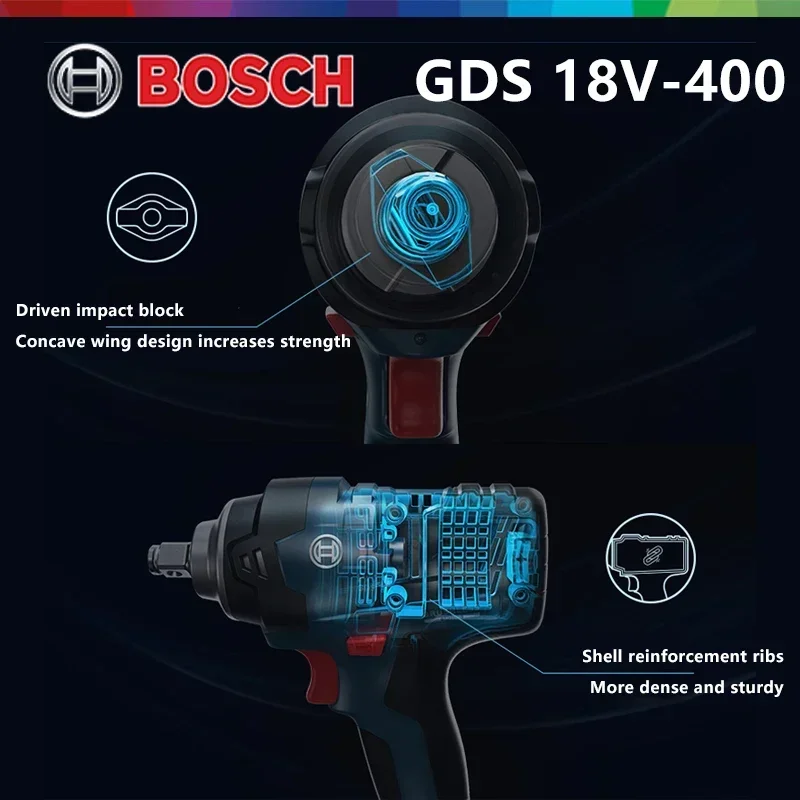 Clé à chocs sans fil Bosch GDS - Power Tools Impact Wrench avis et prix