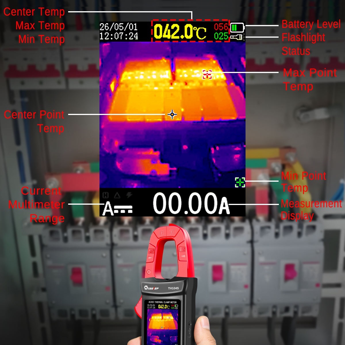 Pince ampèremétrique thermique - Power Tools Inspection avis et prix