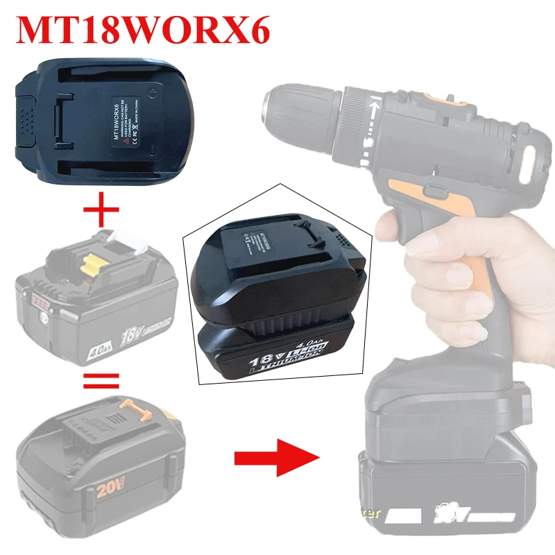 Adaptateur convertisseur de ba - Power Tools Battery Adapter avis et prix