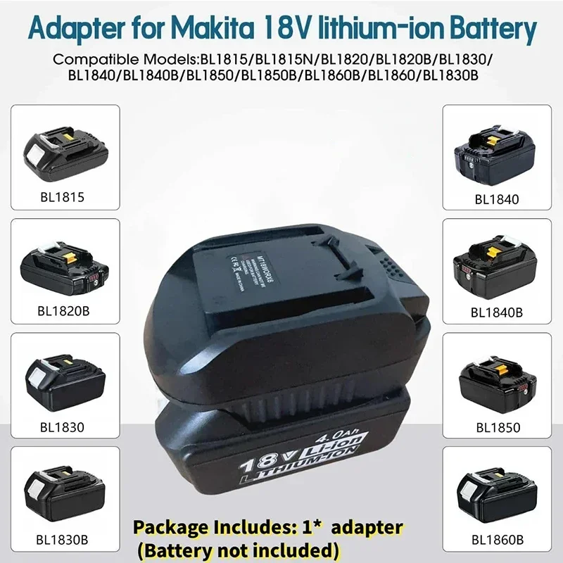 Adaptateur convertisseur de ba - Power Tools Battery Adapter avis et prix