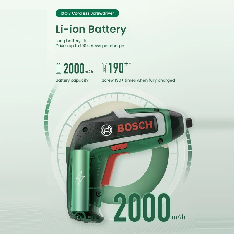 Tournevis sans fil Bosch IXO 7 - Power Tools Bosch avis et prix