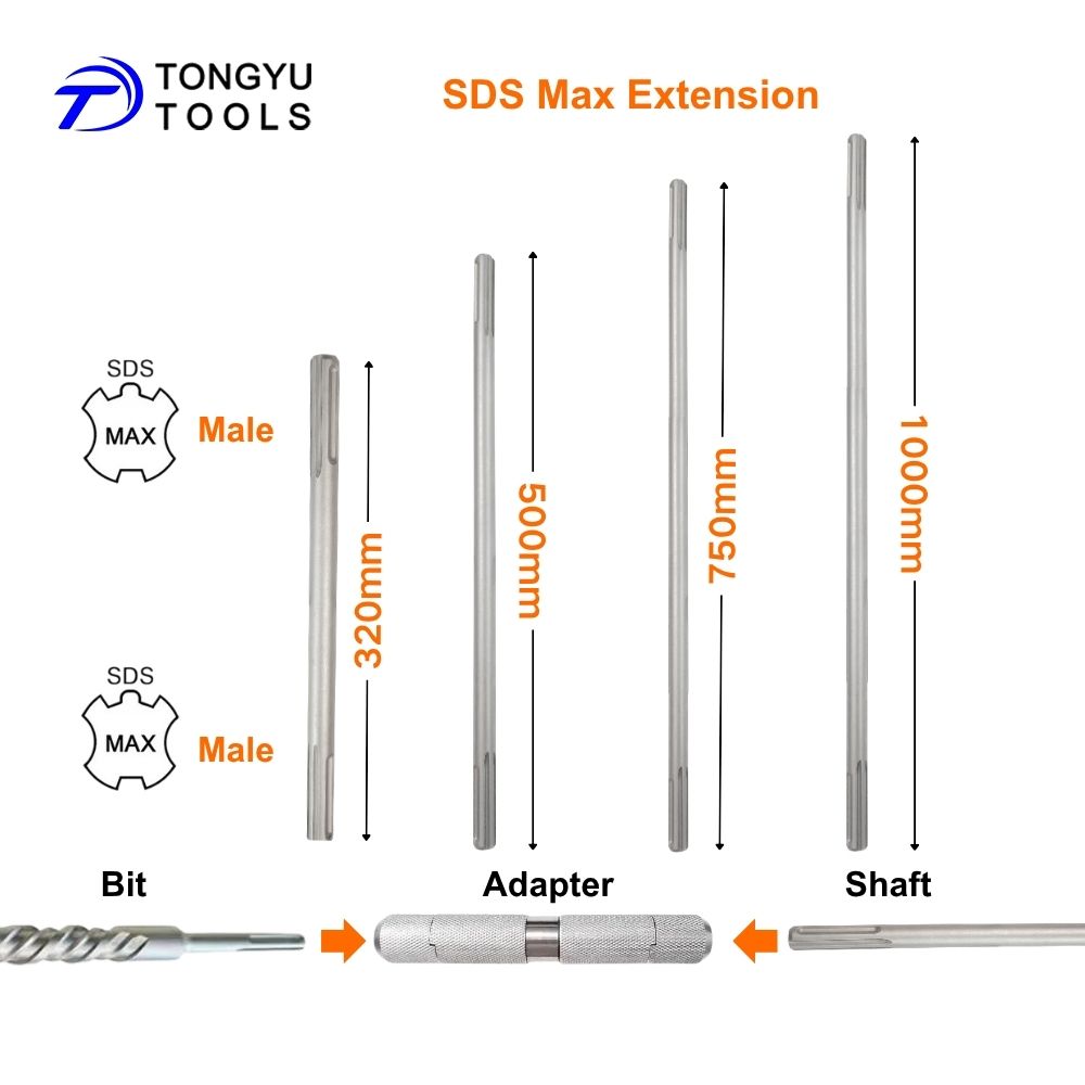 Tige d'extension SDS Max, tige - Hammer Drill Sds avis et prix