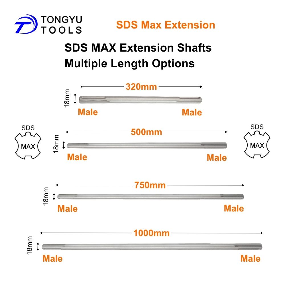 Tige d'extension SDS Max, tige - Hammer Drill Sds avis et prix
