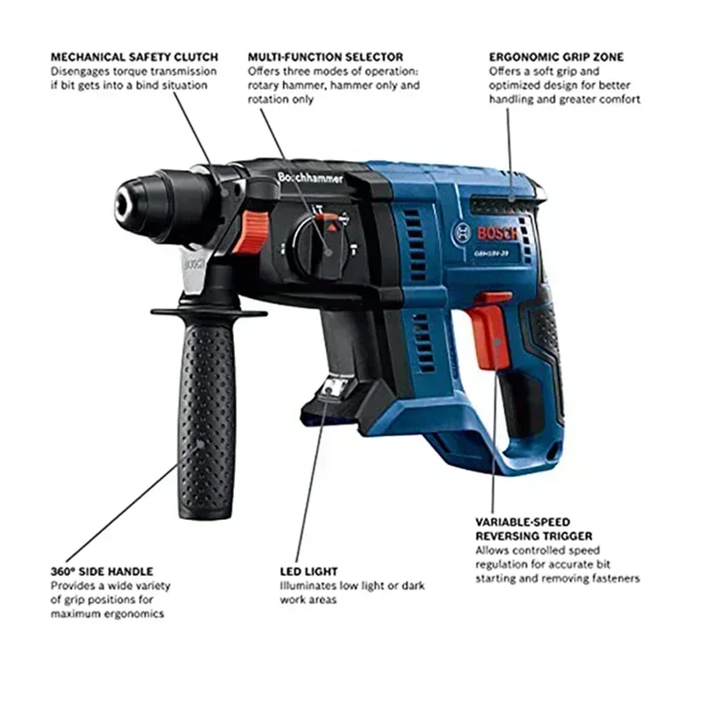 Marteau perforateur sans fil B - Power Tools Bosch avis et prix