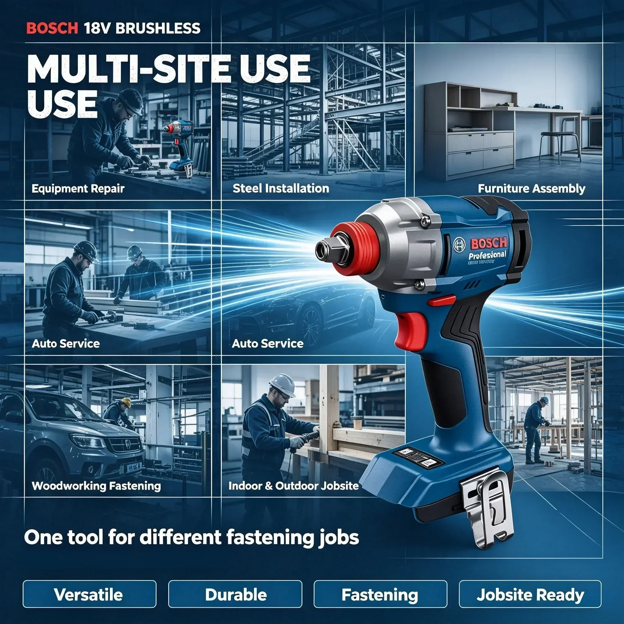 Clé à chocs sans fil Bosch GDX - Power Tools Impact Wrench avis et prix