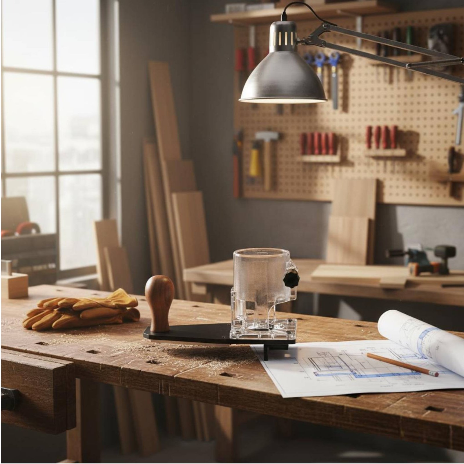 Base de défonceuse pour bordur - Power Tools For Woodworking avis et prix