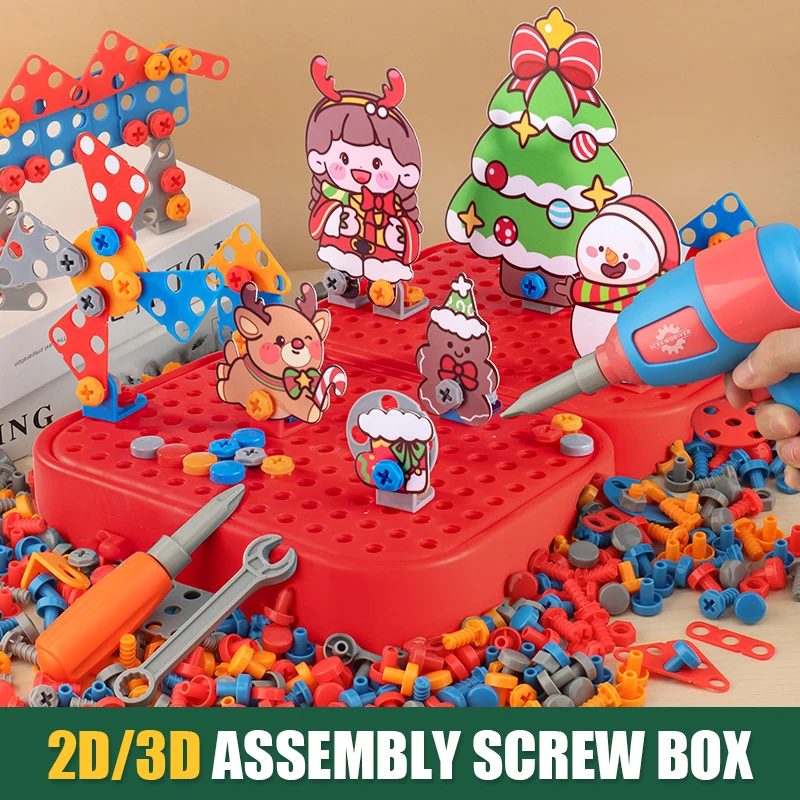 Kit de jouets de Noël à assemb - Power Toolbox avis et prix