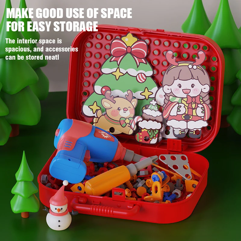 Kit de jouets de Noël à assemb - Power Toolbox avis et prix