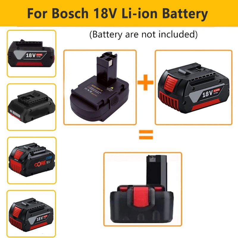 Adaptateur de batterie BOS18BS - Power Tools Battery Adapter avis et prix